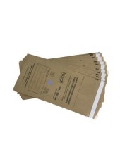 Пакеты самоклеющиеся для паровой и воздушной стерилизации коричневые 100х200мм (1уп/10шт; крафт) , Kodi